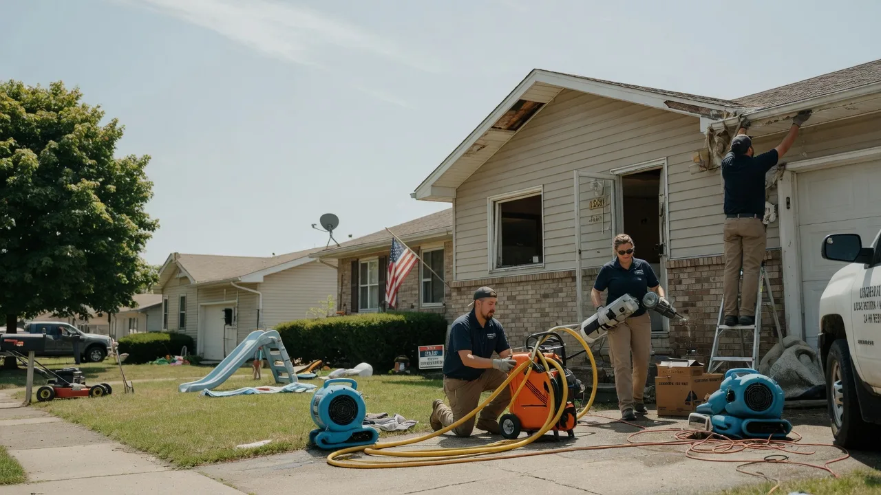 Water Damage Restoration in Flagtown, NJ near me